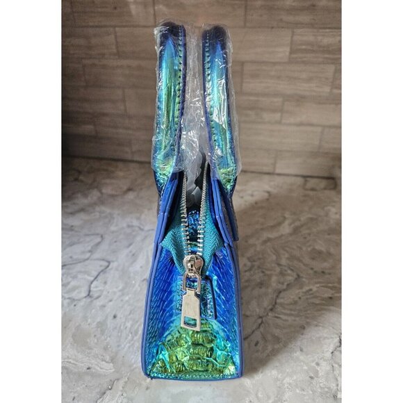 Noir X Python mini bag (blue chrome) - Picture 6 of 8